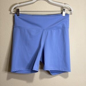 Old Navy Women’s Light Blue Powersoft Bike Shorts Size Large